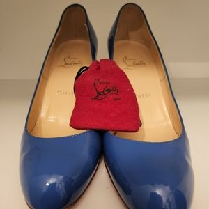 Louboutin Blue Pumps Size 37